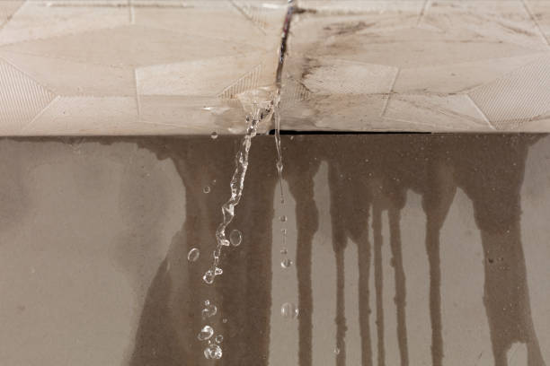 Professional Water Damage Restoration technician working in Kettle River, MN